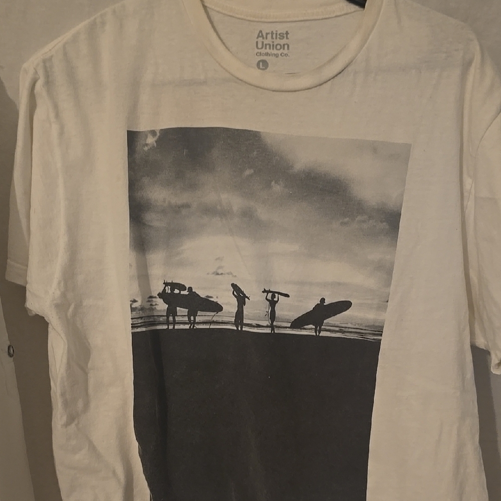 Cream Graphic T-Shirt